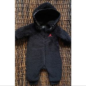 Baby boy fleece winter one piece